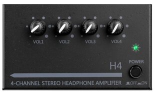 Разветвитель для наушников ProCaster AMP-H4 цена и информация | Теплая повязка на уши, черная | pigu.lt