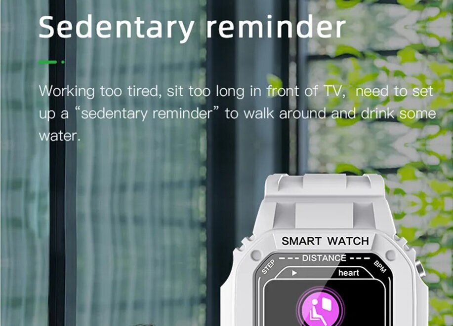 Smartwatch i2 White kaina ir informacija | Išmanieji laikrodžiai (smartwatch) | pigu.lt