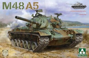 Surenkamas modelis Takom M48A5, 1/35, 2161 kaina ir informacija | Konstruktoriai ir kaladėlės | pigu.lt