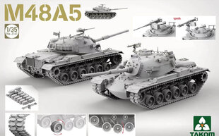 Surenkamas modelis Takom M48A5, 1/35, 2161 kaina ir informacija | Konstruktoriai ir kaladėlės | pigu.lt