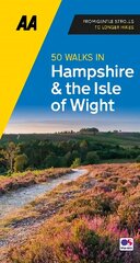50 Walks in Hampshire & IOW New edition kaina ir informacija | Kelionių vadovai, aprašymai | pigu.lt