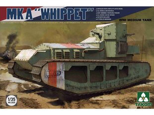 Takom - MK A "Whippet" WWI Medium Tank, 1/35, 2025 цена и информация | Конструкторы и кубики | pigu.lt