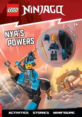 LEGO (R) NINJAGO (R): Nya's Powers (with Nya LEGO minifigure and mech) цена и информация | Книги для малышей | pigu.lt