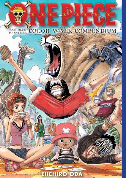 One Piece Color Walk Compendium: East Blue to Skypiea kaina ir informacija | Fantastinės, mistinės knygos | pigu.lt