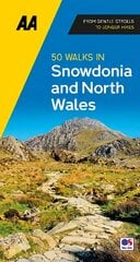 50 Walks in Snowdonia & North Wales New edition kaina ir informacija | Kelionių vadovai, aprašymai | pigu.lt