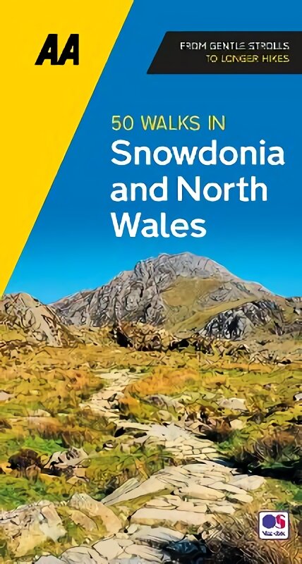 50 Walks in Snowdonia & North Wales New edition цена и информация | Kelionių vadovai, aprašymai | pigu.lt