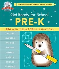 Get Ready for School: Pre-K (Revised & Updated) Revised ed. цена и информация | Книги для самых маленьких | pigu.lt