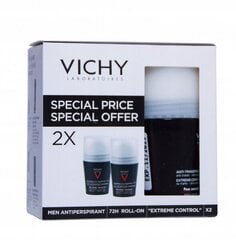 VICHY Homme antipersperants vīriešiem 72h 50ml 1+1 цена и информация | Дезодоранты | pigu.lt