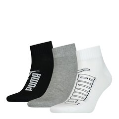 Мужские носки Puma Elements 907989 01, белые/черные/серые цена и информация | Мужские носки | pigu.lt