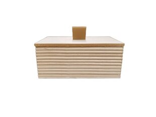 4living medinė dėžutė, 17x12x8cm цена и информация | Тумба с ящиками Versa | pigu.lt