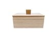 4living medinė dėžutė, 17x12x8cm kaina ir informacija | Daiktadėžės | pigu.lt