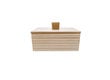 4living medinė dėžutė, 17x12x8cm kaina ir informacija | Daiktadėžės | pigu.lt