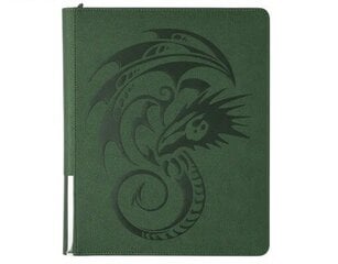 Kortų albumas Dragon Shield Zipster Regular, Forest Green kaina ir informacija | Stalo žaidimai, galvosūkiai | pigu.lt