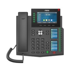 Fanvil X6U, juodas kaina ir informacija | Stacionarūs telefonai | pigu.lt