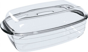 Поднос Ô Cuisine Прямоугольный С крышкой 1,6 L 2,9 L Прозрачный Cтекло (3 штук) цена и информация | Формы, посуда для выпечки | pigu.lt
