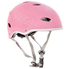 Šalmas Raven Pink, S, 54-56 cm kaina ir informacija | Šalmai | pigu.lt