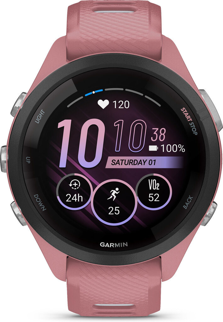 Garmin Forerunner® 265S Light Pink/Powder Grey 42mm kaina ir informacija | Išmanieji laikrodžiai (smartwatch) | pigu.lt