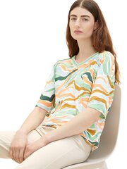 Marškinėliai moterims Tom Tailor 4066887119415, įvairių spalvu kaina ir informacija | Marškinėliai moterims | pigu.lt