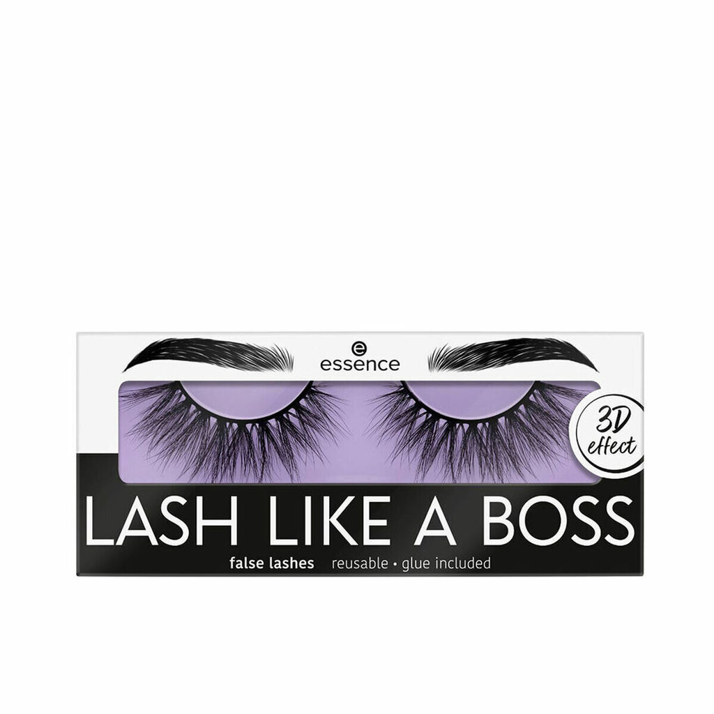 Priklijuojamos blakstienos Essence Lash Like A Boss 02 kaina ir informacija | Priklijuojamos blakstienos, blakstienų rietikliai | pigu.lt