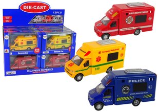 Žaislinis gelbėjimo automobilis Die Cast kaina ir informacija | Žaislai berniukams | pigu.lt