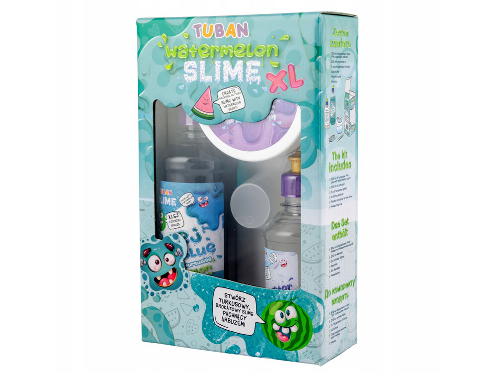 Kūrybinis rinkinys Tuban Pasigamink slime arbuzų kvapo kaina ir informacija | Lavinamieji žaislai | pigu.lt