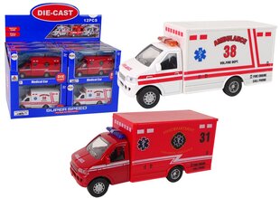 Greitosios pagalbos automobilis LeanToys kaina ir informacija | Žaislai berniukams | pigu.lt