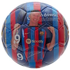 Futbolo kamuolys FC Barcelona Robert Lewandowski , 5 kaina ir informacija | Futbolo kamuoliai | pigu.lt