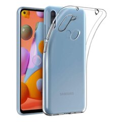 Задний карман Ultra Slim 0,5mm для Samsung Galaxy A11 цена и информация | Чехлы для телефонов | pigu.lt