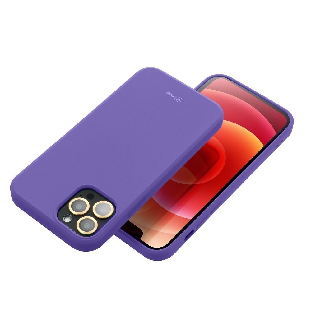 Roar Colorful Jelly Case, violetinis kaina ir informacija | Telefono dėklai | pigu.lt