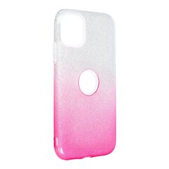 Shining чехол для Iphone 11 прозрачный/розовый цена и информация | Чехлы для телефонов | pigu.lt