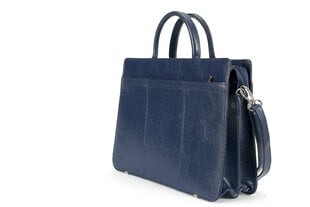 Сумка из натуральной кожи, GALSKÓR, темно-синяя цена и информация | Женские сумки | pigu.lt
