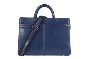 Сумка из натуральной кожи, GALSKÓR, темно-синяя цена и информация | Женская сумка Bugatti | pigu.lt