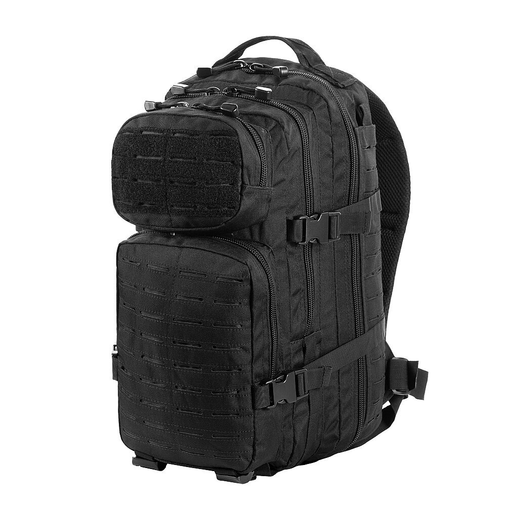 Turistinė kuprinė M-Tac Assault Laser Cut, 20L, juoda kaina ir informacija | Turistinės ir kelioninės kuprinės | pigu.lt