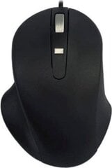 Эргономичная мышь Matias Mac PBT USB-A (4 кнопки, колесико) Черный цена и информация | Мыши | pigu.lt