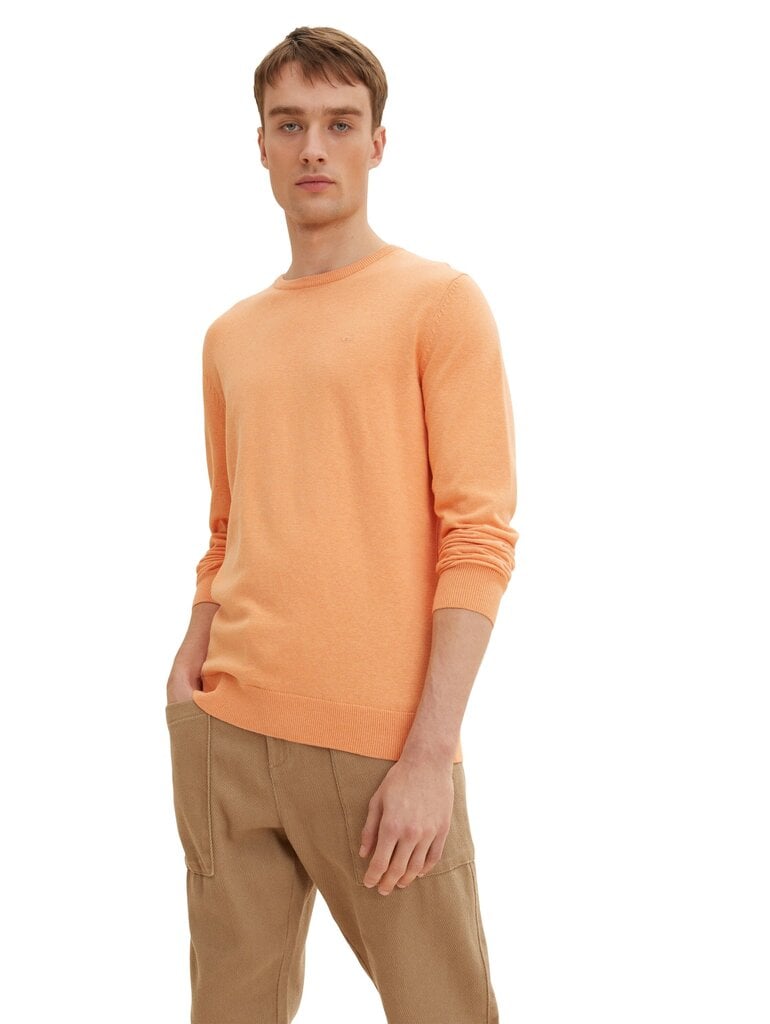 Megztinis vyrams Tom Tailor, oranžinis kaina ir informacija | Megztiniai vyrams | pigu.lt