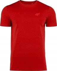 Marškinėliai vyrams 4f, raudoni kaina ir informacija | Vyriški marškinėliai | pigu.lt