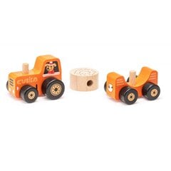 Medinis traktorius Cubika kaina ir informacija | Žaislai berniukams | pigu.lt