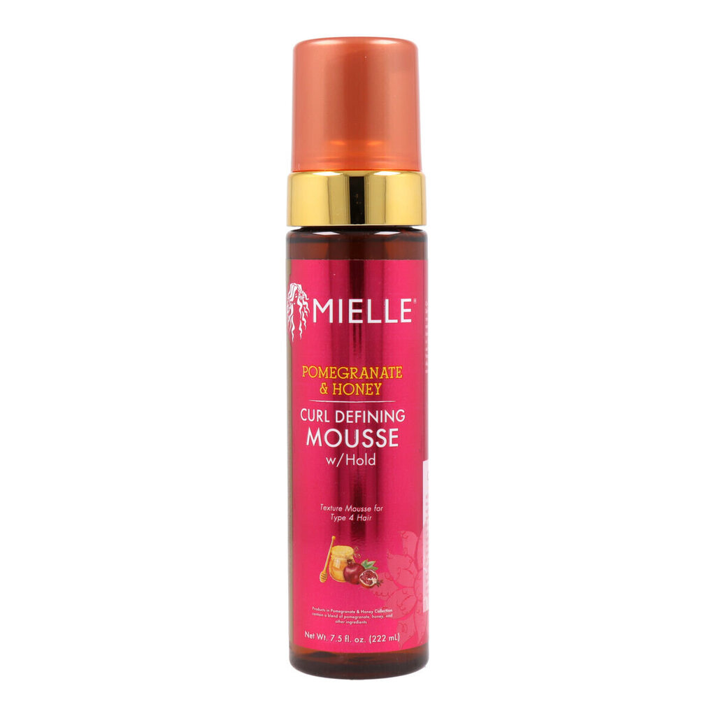 Plaukų formavimo putos Mielle Pomegranate & Honey Curl Defining Mousse, 222 ml kaina ir informacija | Plaukų formavimo priemonės | pigu.lt