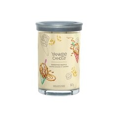 Yankee Candle Aromatinė žvakė Signature tumbler large Banoffee Waffle 567 g цена и информация | Подсвечники, свечи | pigu.lt