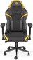 Žaidimų kėdė Endorfy Scrim YL, juoda/geltona kaina ir informacija | Biuro kėdės | pigu.lt