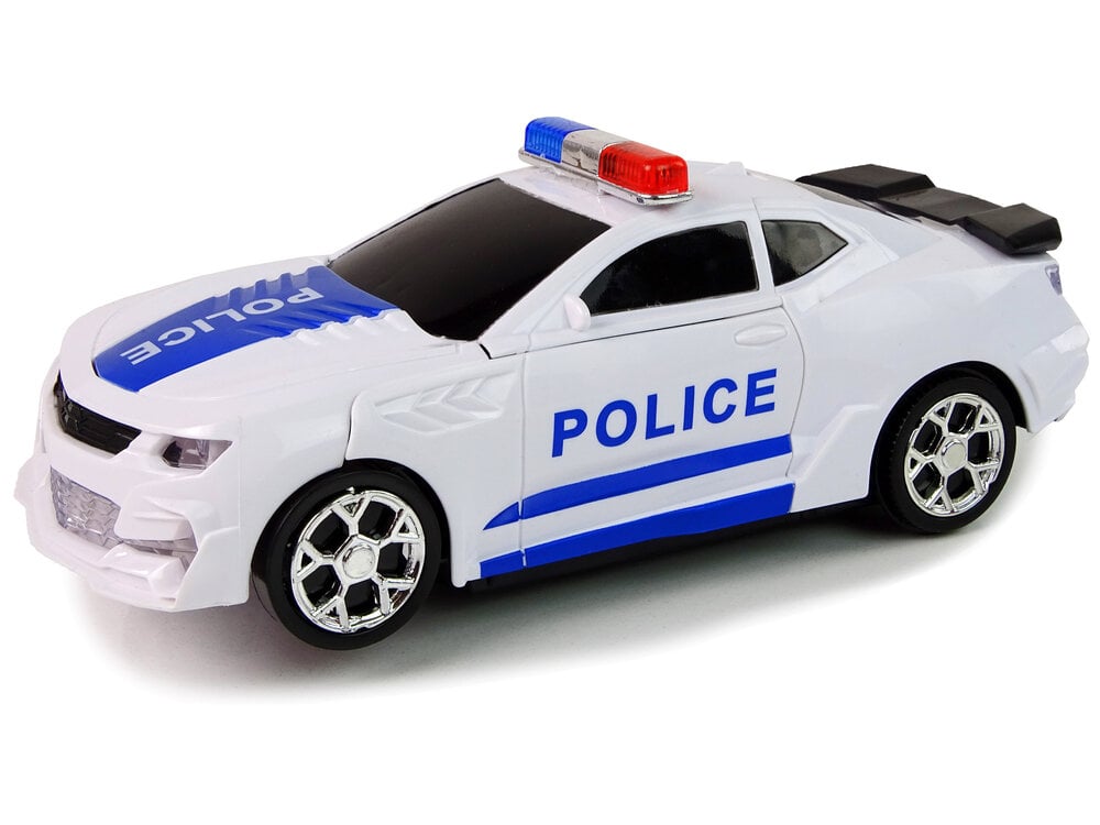 Policijos automobilis-transformeris, 2in1 kaina ir informacija | Žaislai berniukams | pigu.lt