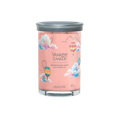 Yankee Candle Aromatinė žvakė Signature tumbler large Watercolor Skies 567 g цена и информация | Подсвечники, свечи | pigu.lt