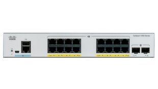 Cisco Catalyst C1000-16T-E-2G-L цена и информация | Коммутаторы (Switch) | pigu.lt