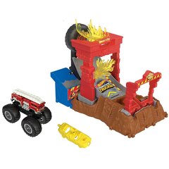 Trasa Hot Wheels Monster trucks, HNB90 kaina ir informacija | Žaislai berniukams | pigu.lt