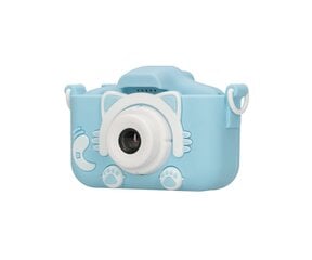 Детская камера Extralink H27 Single Blue | Камера | 1080P 30 кадров в секунду, экран 2,0 дюйма цена и информация | Развивающие игрушки | pigu.lt