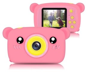 Extralink Kids Camera H25 Pink цена и информация | Цифровые фотоаппараты | pigu.lt