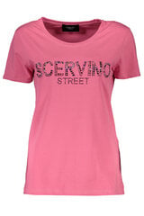 Marškinėliai moterims Scervino Street, rožiniai kaina ir informacija | Marškinėliai moterims | pigu.lt