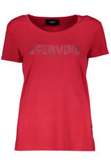 Marškinėliai moterims Scervino Street, raudoni kaina ir informacija | Marškinėliai moterims | pigu.lt