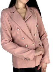 Жакет женский Insta girl, розовая цена и информация | Женские пиджаки | pigu.lt