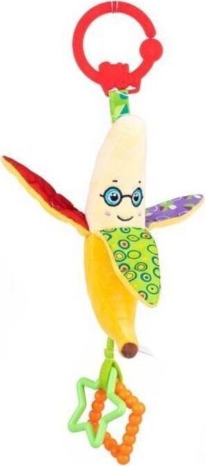 Pakabinamas barškutis Bananas Balibazoo kaina ir informacija | Žaislai kūdikiams | pigu.lt